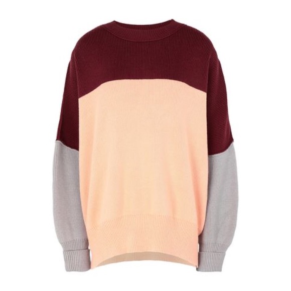Free People Easy Street Color Block Sweater - Picture 2 of 8